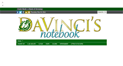 Desktop Screenshot of davincisnotebook.org